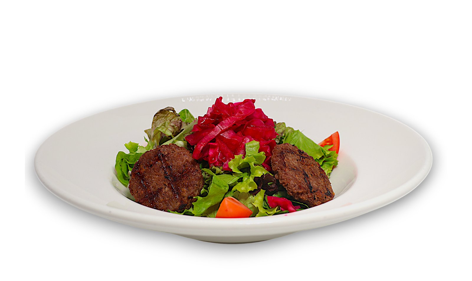 Vegan Köfteli Akdeniz Salata