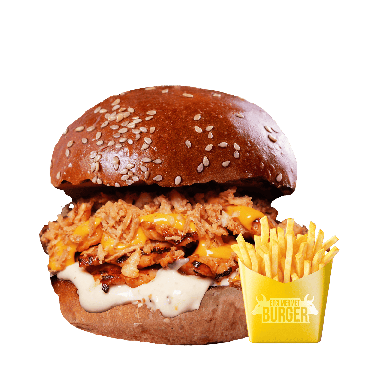 Trüf Mayonezli Chicken Burger